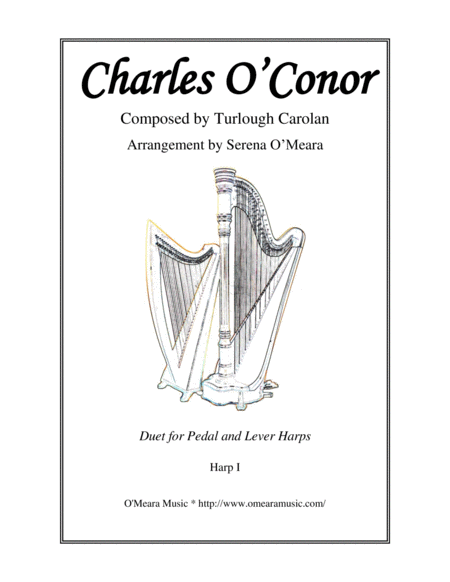 Free Sheet Music Charles O Conor Harp I