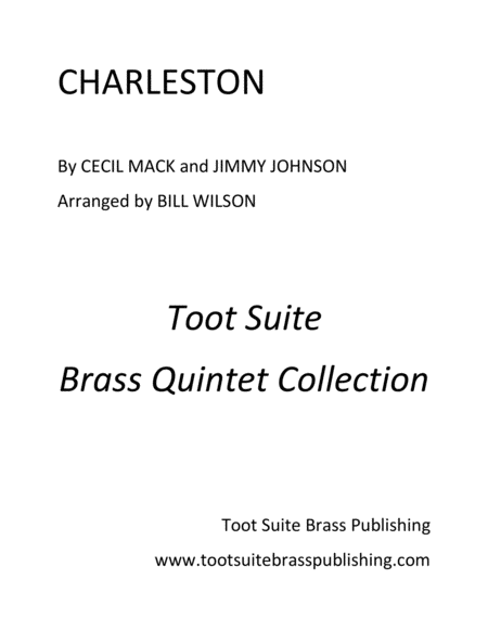 Charleston Sheet Music