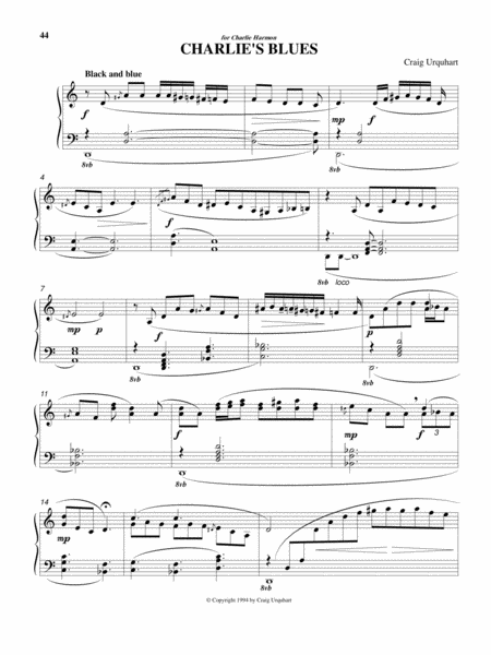 Charlies Blues Sheet Music