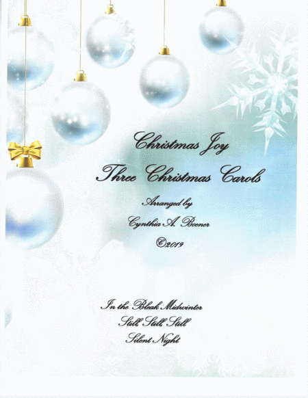 Free Sheet Music Christmas Joy Three Christmas Carols