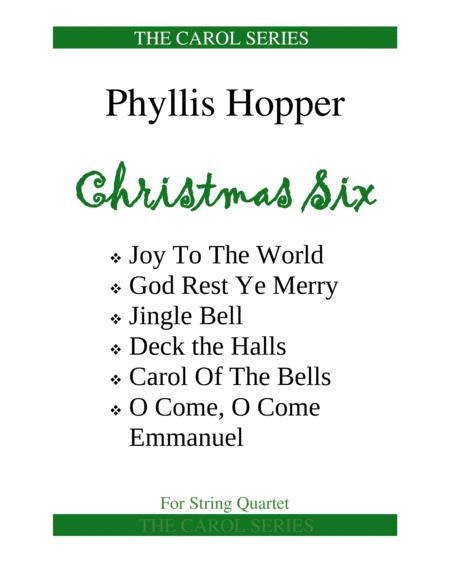 Free Sheet Music Christmas Six String Quartet