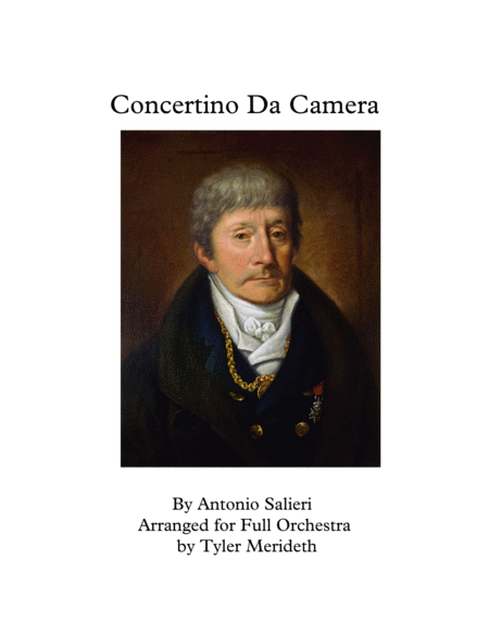 Free Sheet Music Concertino Da Camera