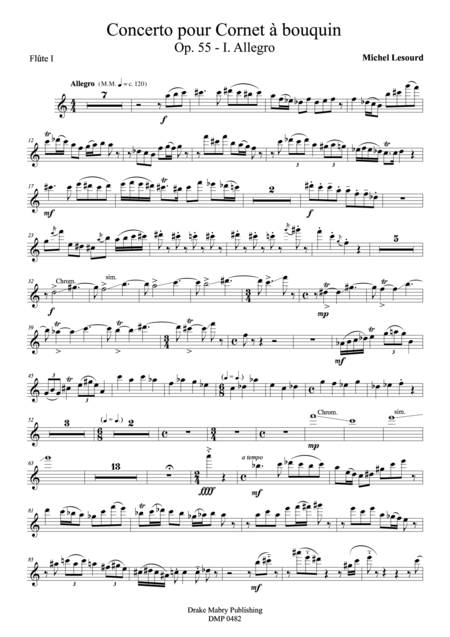 Concerto For Cornetto Parts Sheet Music