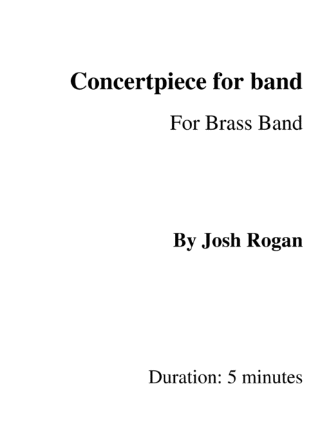 Free Sheet Music Concertpiece For Band