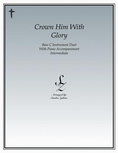 Crown Him With Glory Bass C Instrument Duet Sheet Music