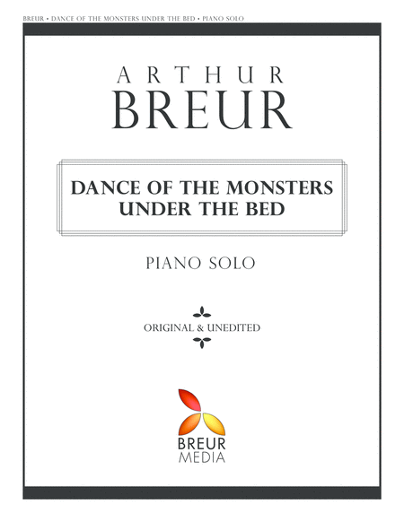 Dance Of The Monsters Under The Bed Piano Solo Sheet Music