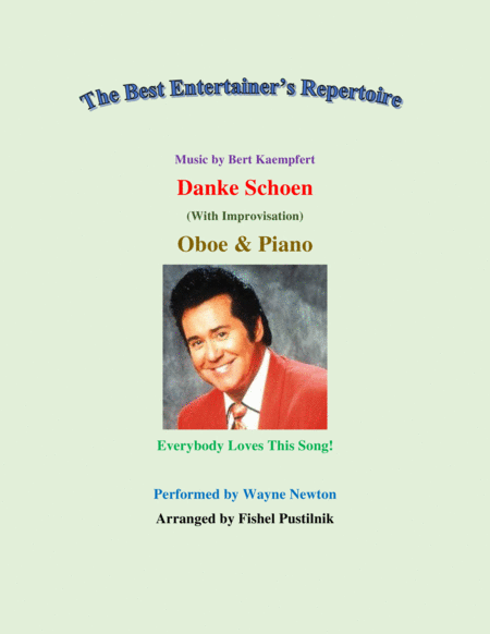 Free Sheet Music Danke Schoen For Oboe And Piano With Improvisation Video