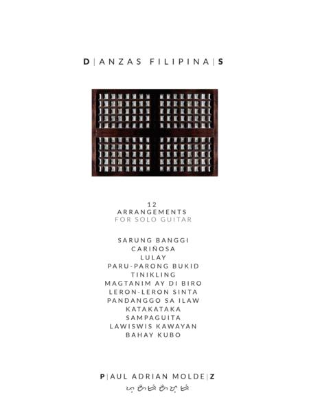 Free Sheet Music Danzas Filipinas 12 Arrangements For Solo Guitar
