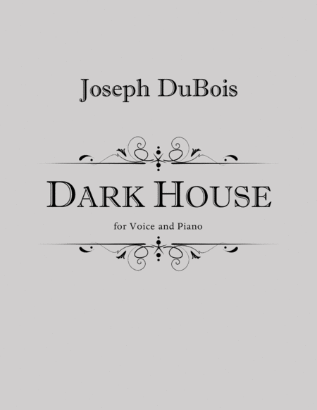 Free Sheet Music Dark House