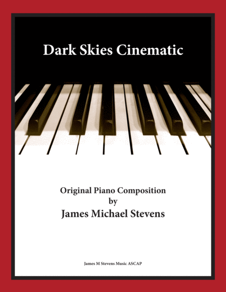 Free Sheet Music Dark Skies Cinematic Minimalist Piano Ambient Orchestra