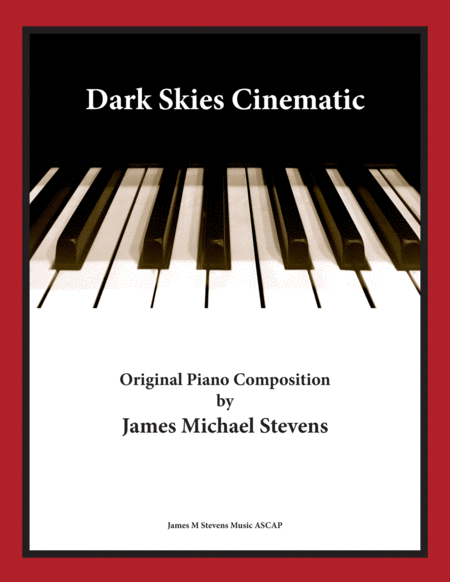 Dark Skies Cinematic Minimalist Piano Ambient Orchestra Sheet Music