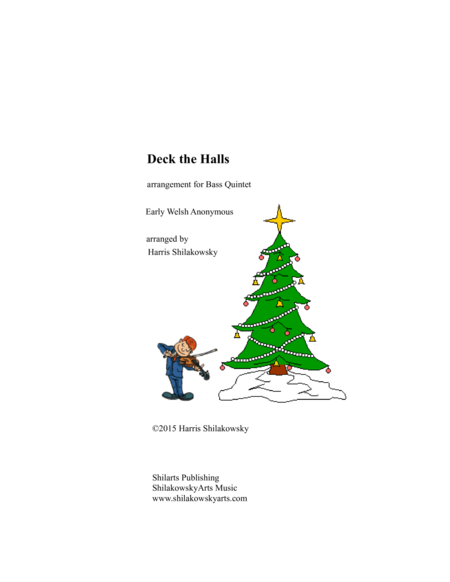 Deck The Halls With Boughs Of Holly Sheet Music