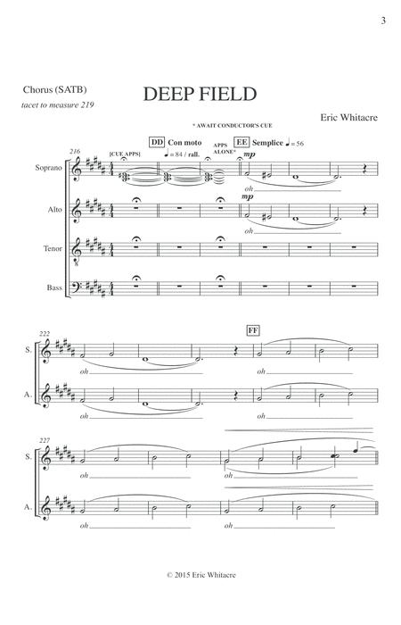 Deep Field Sheet Music