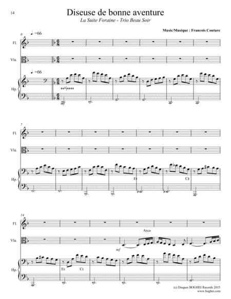 Diseuse De Bonne Aventure Sheet Music