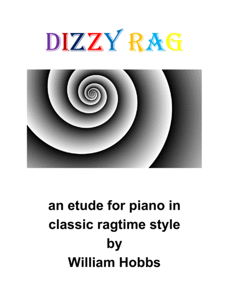 Dizzy Rag Etude Sheet Music