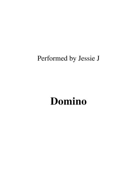 Free Sheet Music Domino Lead Sheet Performed By Jessie J