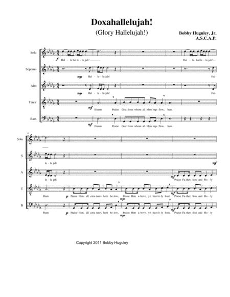 Doxahallelujah Sheet Music