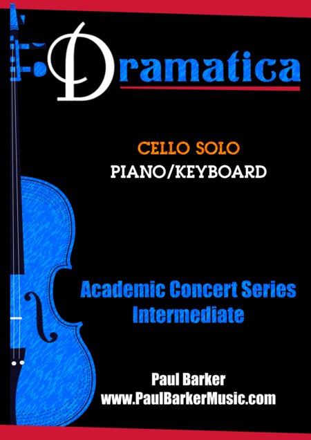 Dramatica For Cello Solo Score Parts Sheet Music