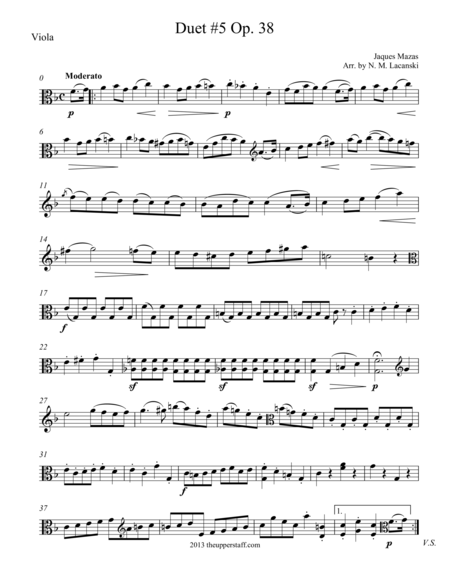 Duet 5 Op 38 Sheet Music