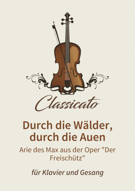 Durch Die Wlder Durch Die Auen Sheet Music