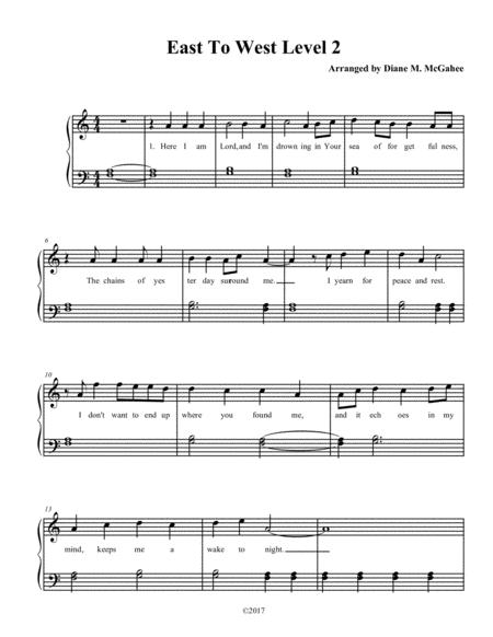 East To West Level 2 Sheet Music