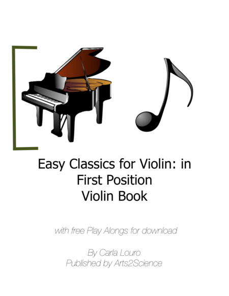 Easy Classics For Violin In First Position Violin Book Sheet Music