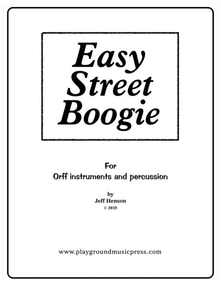 Easy Street Boogie Sheet Music