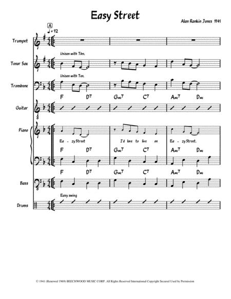 Easy Street Sheet Music