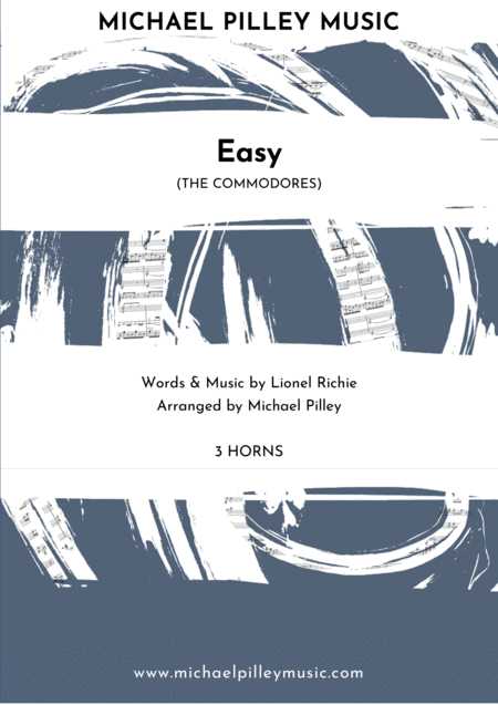 Free Sheet Music Easy The Commodores 3 Horns