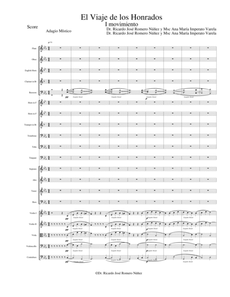 El Viaje De Los Honrados I Movimiento Sheet Music