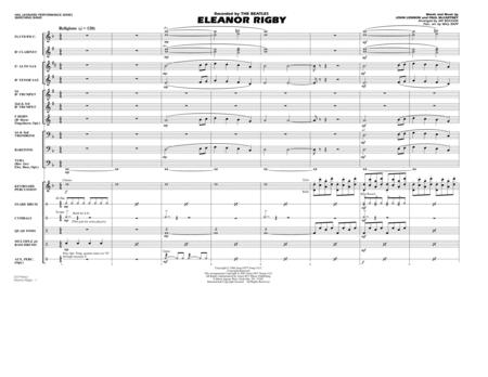 Free Sheet Music Eleanor Rigby Arr Jay Bocook Full Score