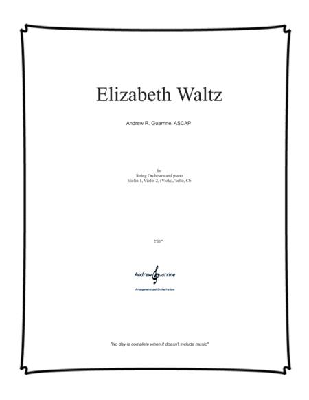 Free Sheet Music Elizabeth Waltz