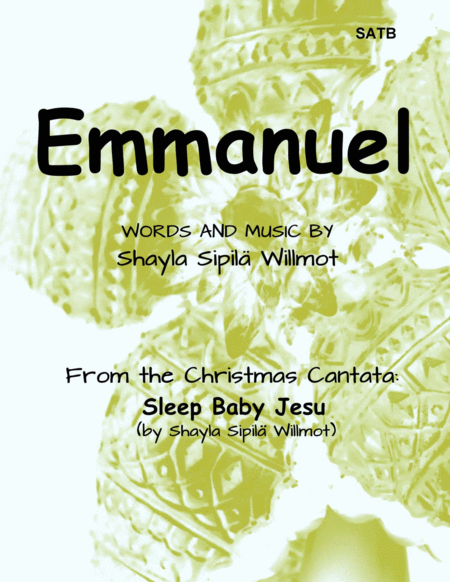 Free Sheet Music Emmanuel