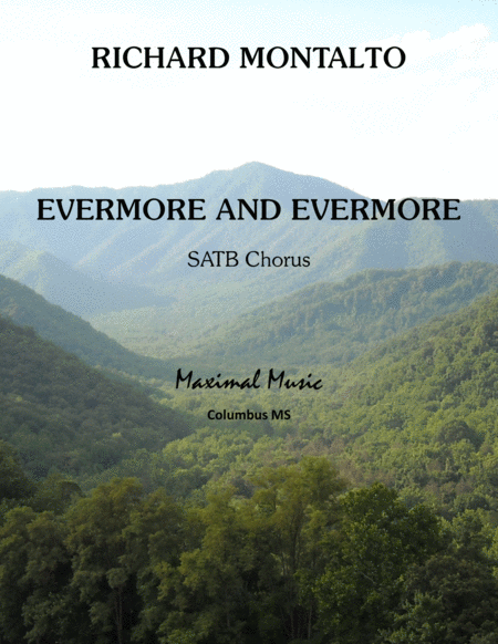 Free Sheet Music Evermore And Evermore