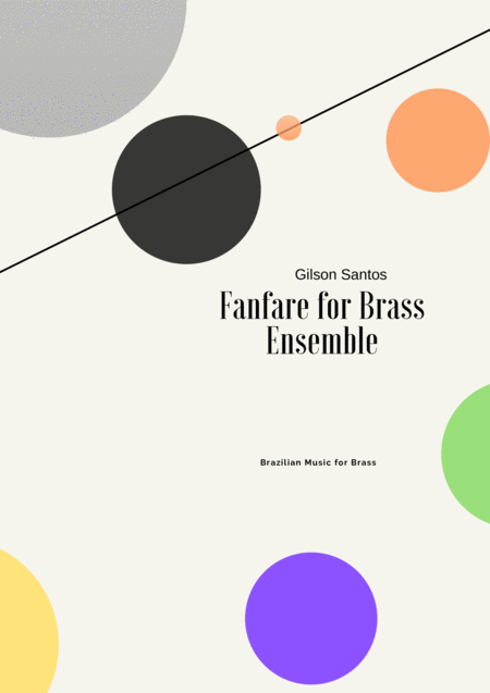 Free Sheet Music Fanfare For Brass Ensemble