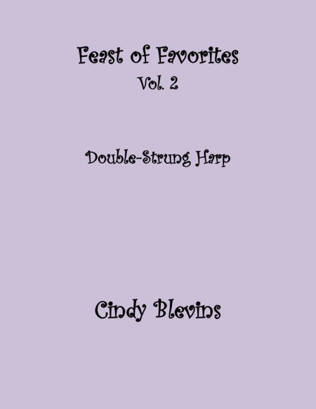 Feast Of Favorites Vol 2 For Double Strung Harp Sheet Music