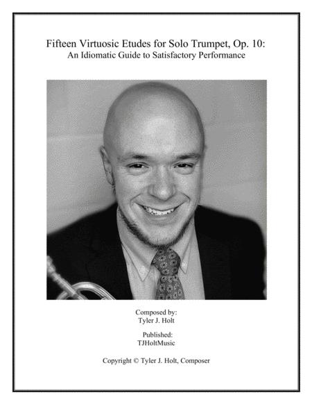 Free Sheet Music Fifteen Virtuosic Etudes For Solo Trumpet Op 10 An Idiomatic Guide To Satisfactory Performance
