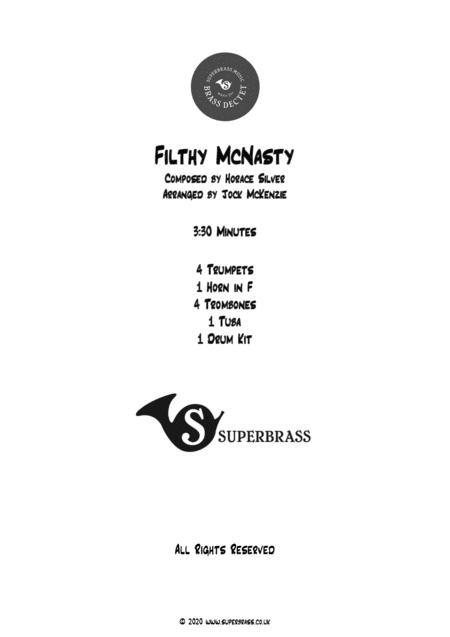 Free Sheet Music Filthy Mcnasty