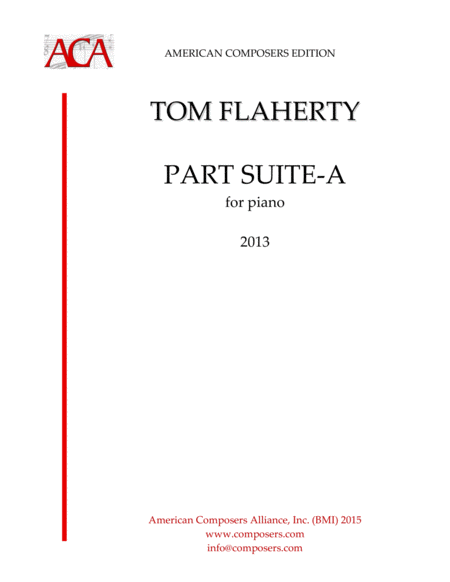 Free Sheet Music Flaherty Part Suite A