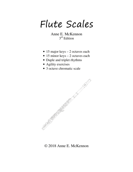 Flute Scales Sheet Music