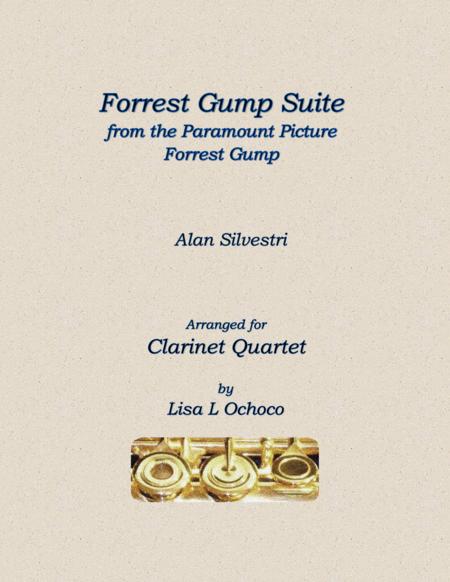 Forrest Gump Suite From The Paramount Motion Picture Forrest Gump For Clarinet Quartet Sheet Music