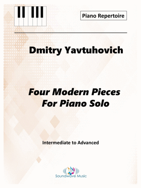 Free Sheet Music Four Modern Pieces For Piano