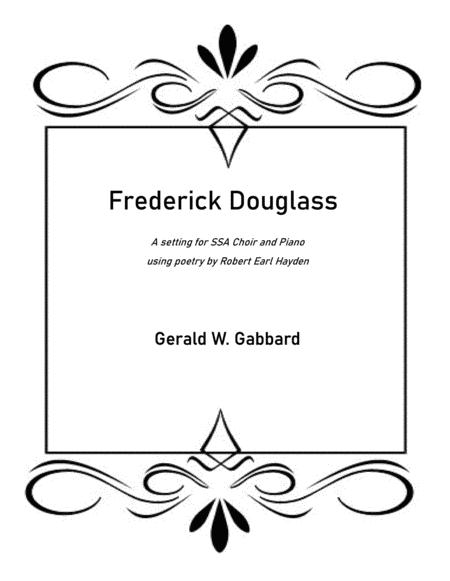 Free Sheet Music Frederick Douglass
