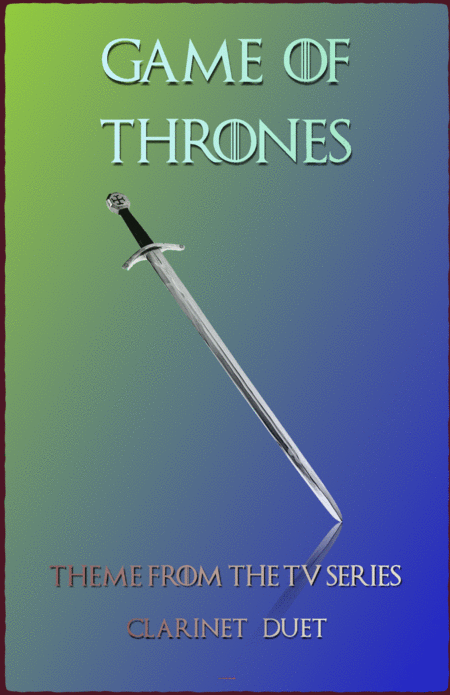 Game Of Thrones Theme Duet For Clarinet Sheet Music