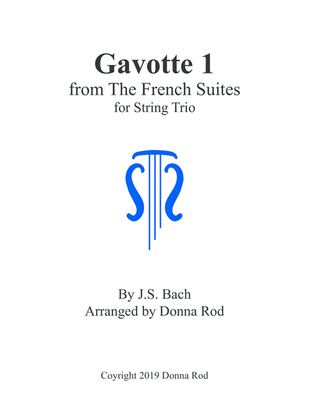 Free Sheet Music Gavotte 1