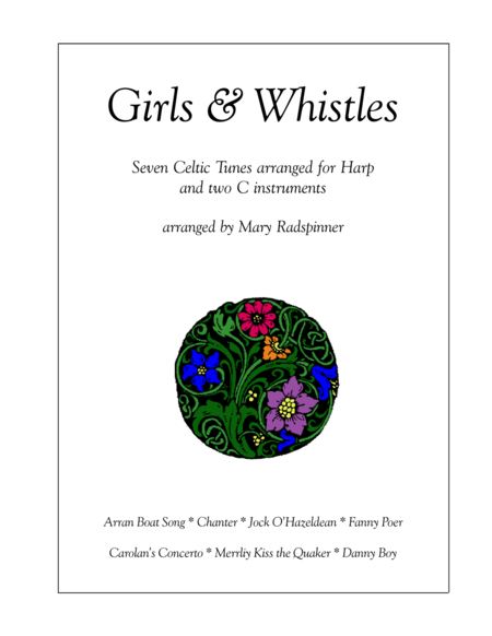 Girls And Whistles For Folk Harp And Winds Sheet Music