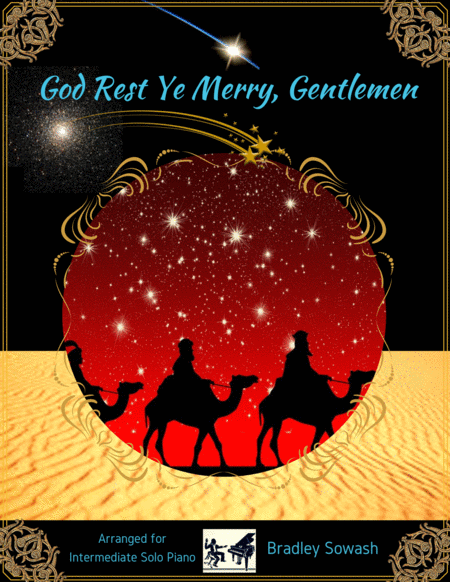 God Rest Ye Merry Gentlemen Solo Piano Sheet Music