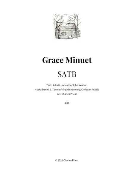 Grace Minuet Satb Sheet Music