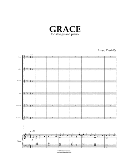 Free Sheet Music Grace