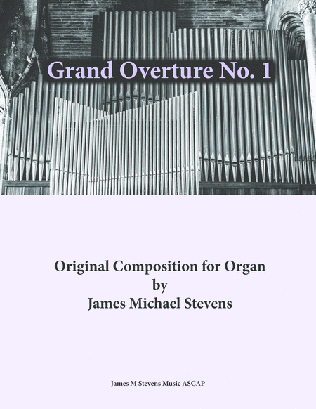 Grand Overture No 1 Organ Sheet Music